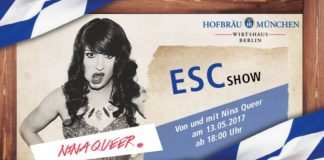 Après une „chtouille de gorge“ démoralisante : Show CEC dans le „Hofbräu Berlin“ de et avec la chanteuse Nina Queer