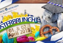 Osterbrunch le 1 et le 2 avril 2018 dans Hofbräu Munich, Auberge Berlin Osterbrunch.