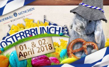 Osterbrunch le 1 et le 2 avril 2018 dans Hofbräu Munich, Auberge Berlin Osterbrunch.
