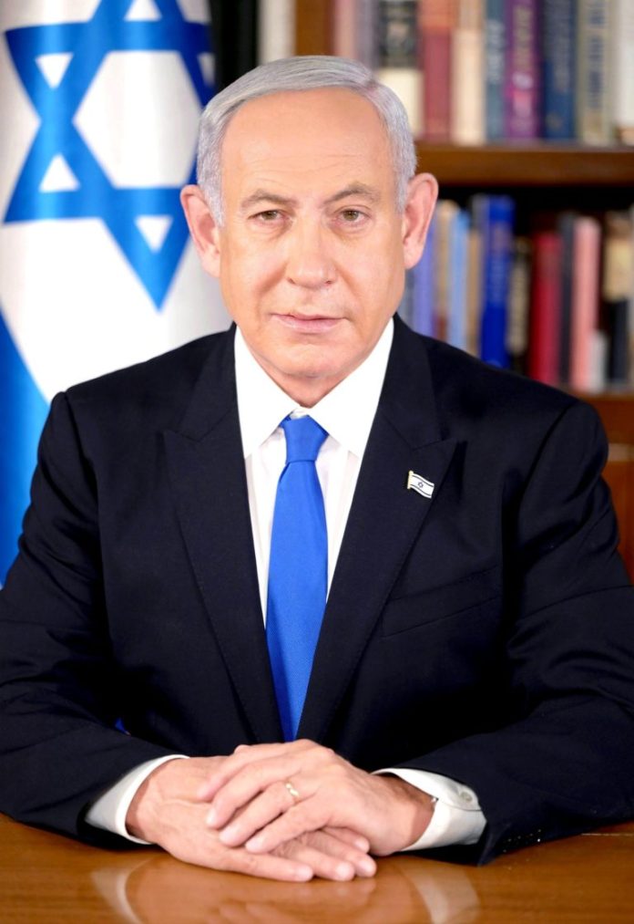 Benjamin Netanyahou. Photo : Avi Ohayon / Bureau de presse du gouvernement israélien, CC BA-SA 3.0, prise de vue : 2023